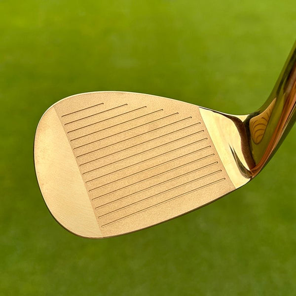 Lucky Clover Golden Golf Wedge for Men from 48 degree to 60 degree forged