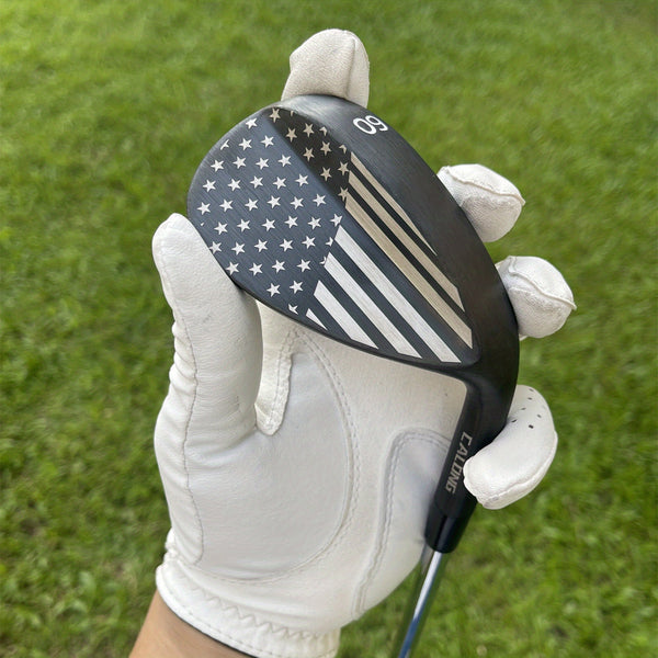 USA Flag Pattern Golf Wedges, Sand Wedge Legal For Tournament Play Pitching & Chipping 48 50 52 54 56 58 60 72 Degree With Steel Shaft For More Spin Golf Clubs